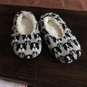 boston terrier slippers